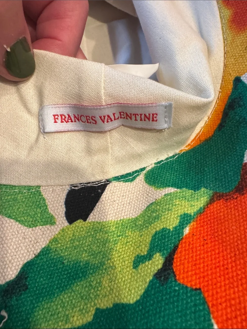 Frances Valentine Floral Wide-Brim Sun Hat in Multicolor